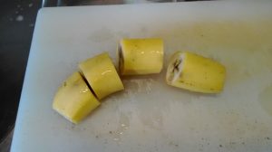 バナナスムージーの作り方